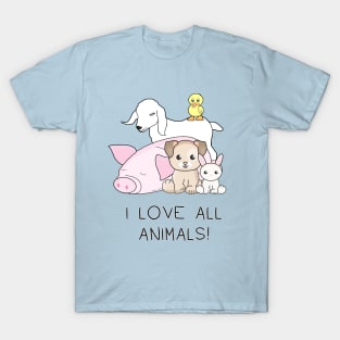 I love ALL animals T-Shirt